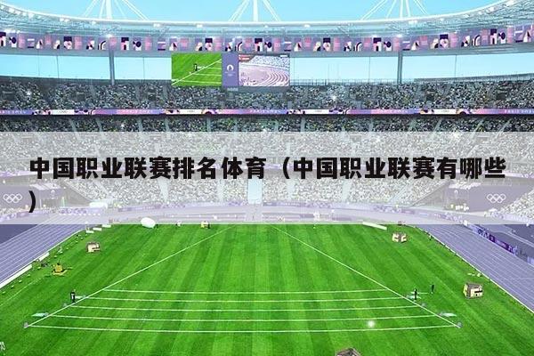 中国职业联赛排名体育（中国职业联赛有哪些）