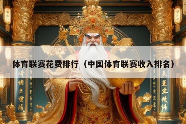 体育联赛花费排行（中国体育联赛收入排名）