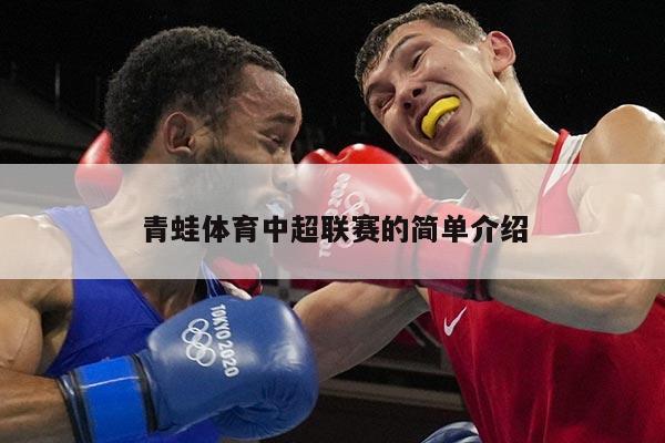 青蛙体育中超联赛的简单介绍