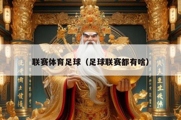 联赛体育足球（足球联赛都有啥）