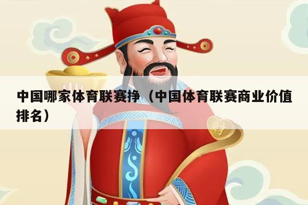 中国哪家体育联赛挣（中国体育联赛商业价值排名）