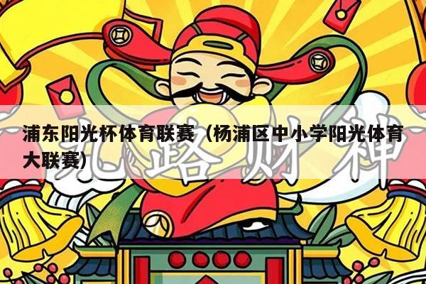 浦东阳光杯体育联赛（杨浦区中小学阳光体育大联赛）