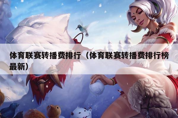 体育联赛转播费排行（体育联赛转播费排行榜最新）